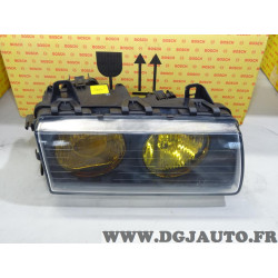 Phare projecteur avant droit jaune Bosch 0301087028 pour BMW serie 3 E36 