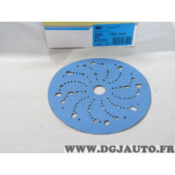Boite 100 disques de poncages carrosserie 150mm P280 3M 51378 325U 