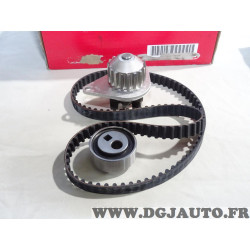 Kit distribution courroie + galet tendeur + pompe à eau Gates KP15575XS pour citroen C2 C3 saxo berlingo xsara nemo fiat fiorino