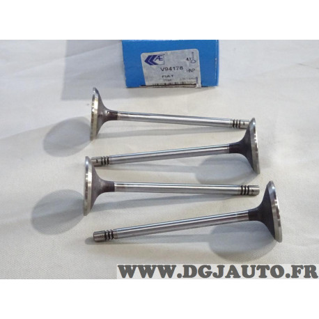 Jeu 4 soupapes admission AE V94178 pour citroen C4 C5 evasion jumpy 1 berlingo 1 xsara xantia fiat ulysse 1 scudo 1 peugeot 206 