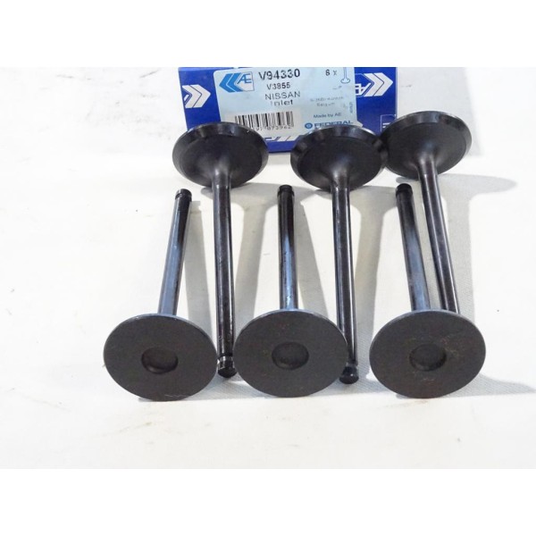 Jeu 6 soupapes admission AE V94330 pour nissan patrol Y60 Y61 W260 K260 2.8D 2.8TD 2.8 D TD diesel 