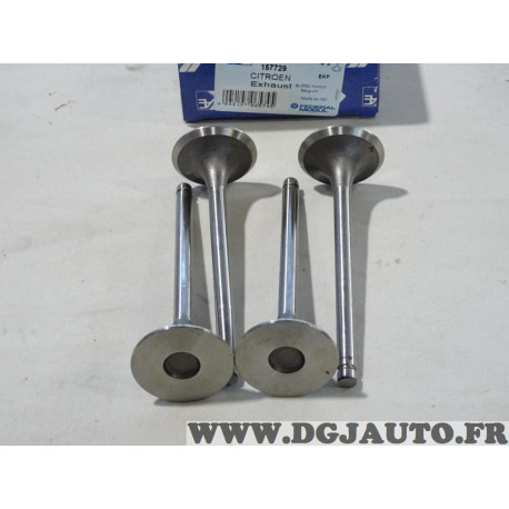 Jeu 4 soupapes echappement AE V91313 pour citroen AX ZX peugeot 106 rover 114 1.4D 1.4 D diesel 