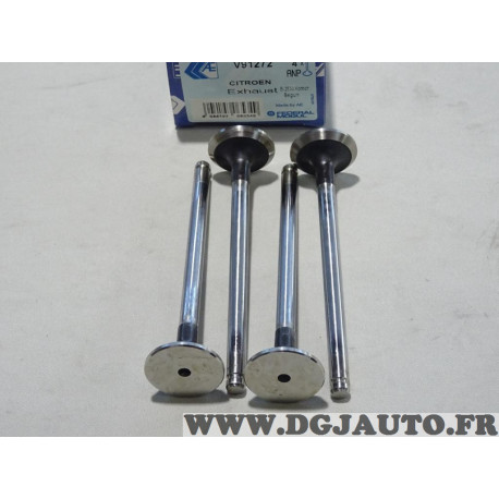 Jeu 4 soupapes echappement AE V91272 pour citroen AX LNA C15 visa saxo peugeot 104 106 205 1.0 essence 