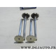 Jeu 4 soupapes echappement AE V94017 pour citroen jumper xantia evasion xsara jumpy fiat ducato scudo ulysse peugeot 306 405 406