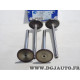 Jeu 4 soupapes d'admission AE V91277 pour citroen BX ZX evasion xantia visa berlingo 1 xsara fiat ulysse 1 peugeot 205 305 306 3