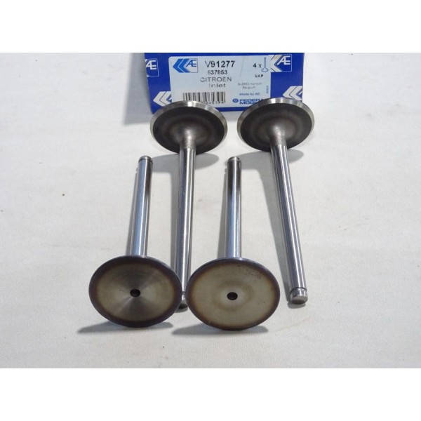 Jeu 4 soupapes d'admission AE V91277 pour citroen BX ZX evasion xantia visa berlingo 1 xsara fiat ulysse 1 peugeot 205 305 306 3