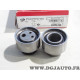 Jeu 2 galets tendeur + enrouleur (courroie de distribution non incluse) Gates K015178 pour fiat fiorino 2 II punto 1 uno palio d
