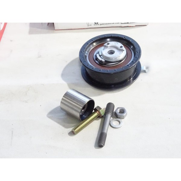 Jeu 2 galets tendeur + enrouleur (courroie de distribution non incluse) Gates K025564XS pour seat arosa volkswagen polo 3 III lu