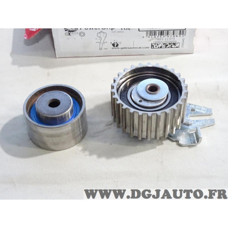 Jeu 2 galets tendeur + enrouleur (courroie de distribution non incluse) Gates K025469XS pour fiat marea lancia lybra thesis 2.0 