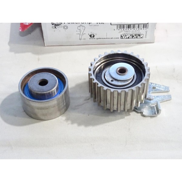 Jeu 2 galets tendeur + enrouleur (courroie de distribution non incluse) Gates K025469XS pour fiat marea lancia lybra thesis 2.0 