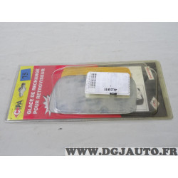 Miroir glace vitre de retroviseur avant gauche Cipa N°75 42911 pour volkswagen golf 2 II 