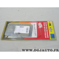 Miroir glace vitre de retroviseur avant droit Cipa N°73 42917 pour volkswagen polo 2 II 