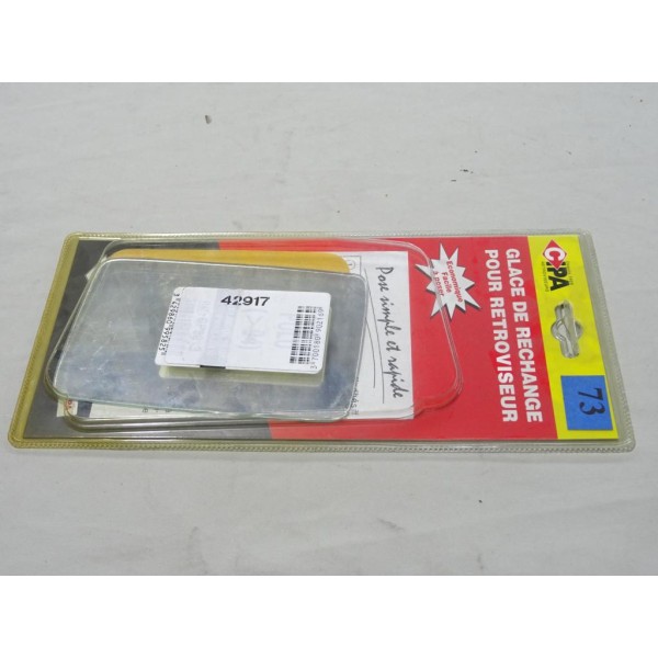 Miroir glace vitre de retroviseur avant droit Cipa N°73 42917 pour volkswagen polo 2 II 
