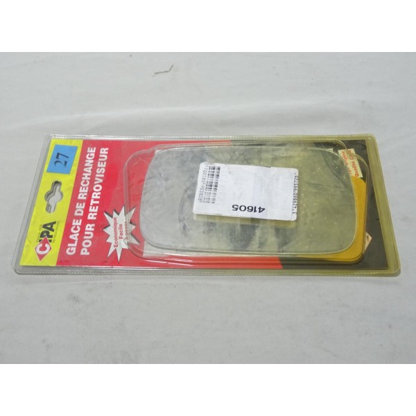 Miroir glace vitre de retroviseur Cipa N°27 41605 pour ford fiesta 2 II de 1985 à 1989 