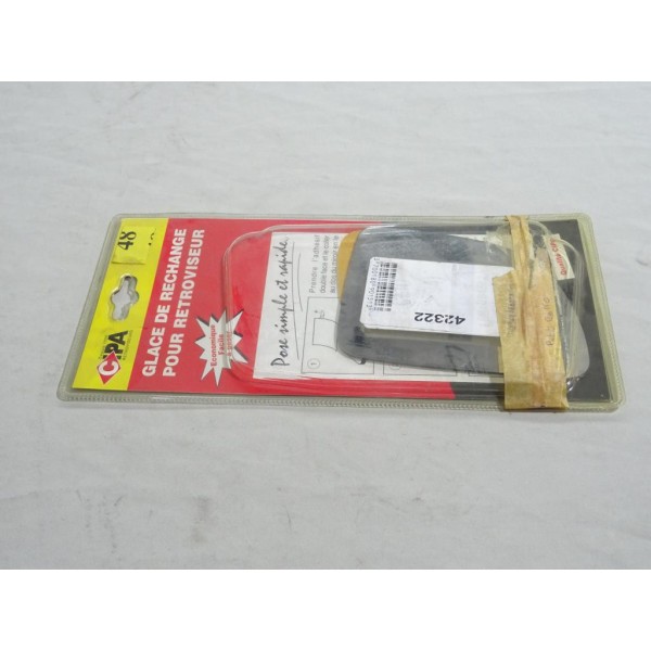 Miroir glace vitre de retroviseur avant droit Cipa N°48 42322 pour renault clio 1 