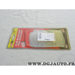 Miroir glace vitre de retroviseur avant gauche Cipa N°19 41614 pour ford escort de 1986 à 1990 