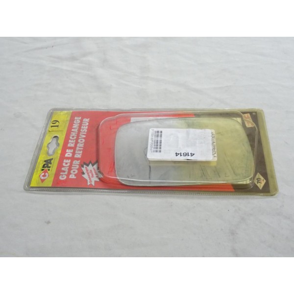 Miroir glace vitre de retroviseur avant gauche Cipa N°19 41614 pour ford escort de 1986 à 1990 