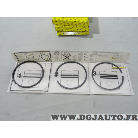 Kit 4 jeux de segments de pistons moteur Goetze 08-785200-00 pour ford sierra 2 II mondeo 1 2 I II escort 5 6 V VI orion 3 III f