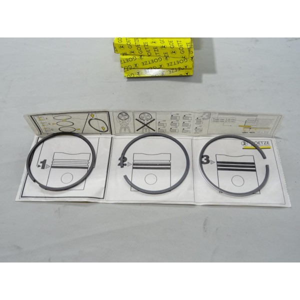 Kit 4 jeux de segments de pistons moteur Goetze 08-785200-00 pour ford sierra 2 II mondeo 1 2 I II escort 5 6 V VI orion 3 III f