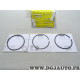 Kit 4 jeux de segments de pistons moteur Goetze 08-287100-00 pour hyundai galloper H100 mitsubishi pajero galant L200 L400 2.5D 