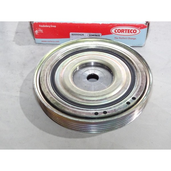Poulie damper de vilebrequin Corteco 80000426 pour citroen C4 C5 fiat ulysse 2 II scudo 2 II ford focus 2 II lancia phedra peuge