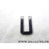 Lot 300 reglettes plastique U Tiflex 75mm 011270 plaque immatriculation