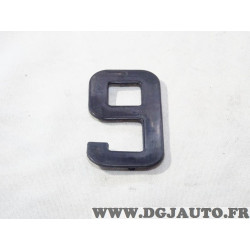 Lot 338 reglettes plastique 9 Tiflex 75mm 008694 plaque immatriculation 