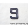 Lot 338 reglettes plastique 9 Tiflex 75mm 008694 plaque immatriculation