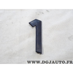 Lot 96 reglettes plastique 1 Tiflex 75mm 009095 plaque immatriculation 