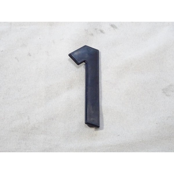 Lot 96 reglettes plastique 1 Tiflex 75mm 009095 plaque immatriculation 