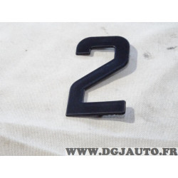 Lot 7 reglettes plastique 2 Tiflex 75mm plaque immatriculation 