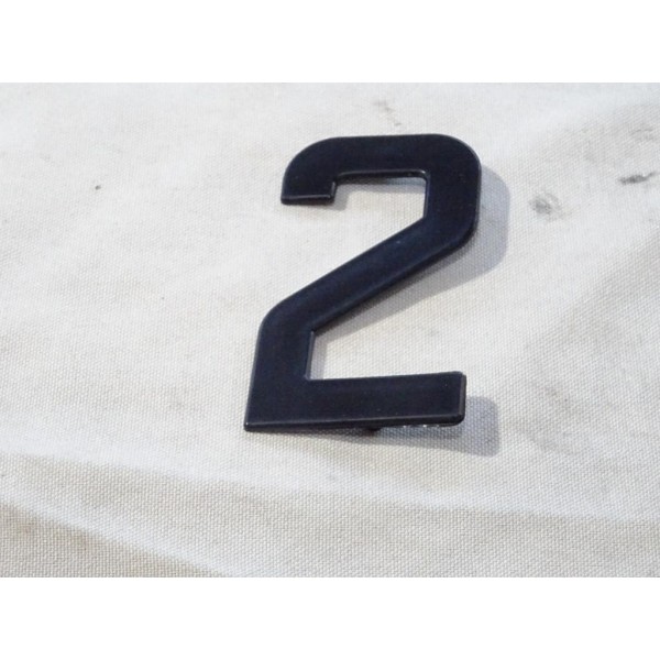 Lot 7 reglettes plastique 2 Tiflex 75mm plaque immatriculation 