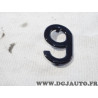 Lot 73 reglettes plastique 9 Tiflex 45mm plaque immatriculation