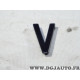 Lot 10 reglettes plastique V Tiflex plaque immatriculation 