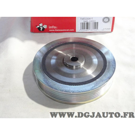 Poulie damper de vilebrequin Gates TVD1008 pour renault laguna 1 megane 1 dont scenic clio 2 II espace 3 III kangoo 1 master 2 I