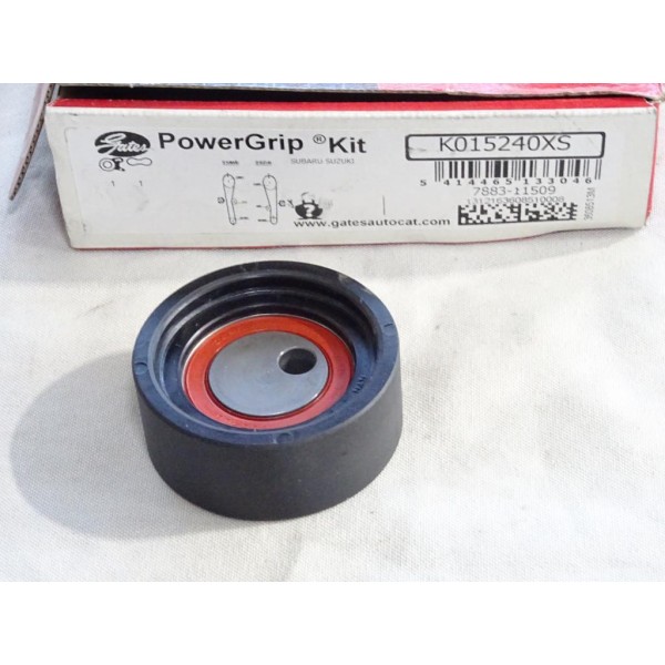 Galet tendeur courroie de distribution (non incluse) Gates K015240XS pour subaru justy 2 II suzuki swift 2 II samurai jimny 1.3 