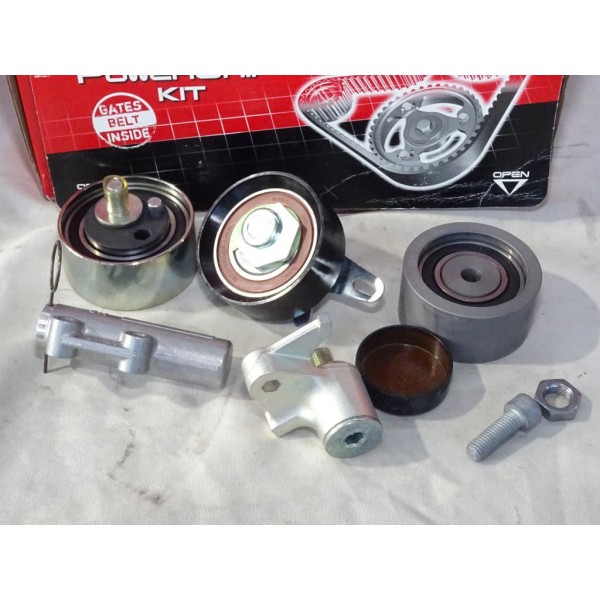 Jeu 3 galets tendeurs + enrouleur courroie de distribution (non incluse) Gates K045520XS pour audi A4 A6 A8 skoda superb 1 volks