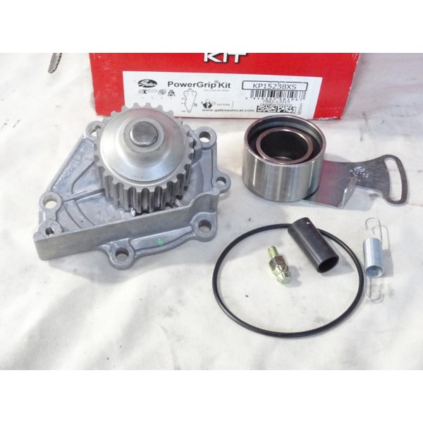 Ensemble galet tendeur + pompe à eau (courroie de distribution non incluse) Gates KP15238XS pour lotus elise MG TF MGF ZS ZR rov