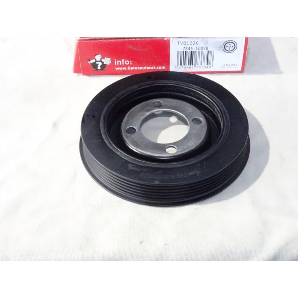 Poulie damper de vilebrequin Gates TVD1026 pour citroen AX ZX xsara saxo peugeot 106 1.5D 1.5 D diesel 