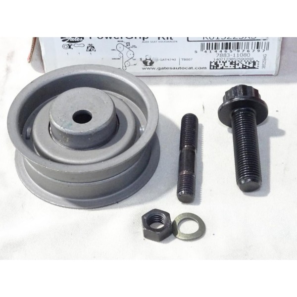 Galet tendeur courroie distribution (non incluse) Gates K015223XS pour audi 80 seat cordoba 1 toledo 1 ibiza 2 II volkswagen pas
