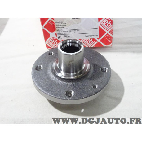 Moyeu de roue avant Febi 32555 pour renault megane 1 2 I II dont scenic 1 kangoo clio 2 3 4 II III IV modus twingo 2 II zoe daci