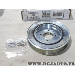 Poulie damper de vilebrequin 152mm 6 gorges Jovil 900.0008 pour citroen berlingo xsara peugeot 206 306 citroen jumpy (sans clima