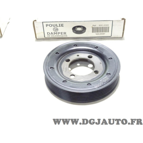 Poulie damper de vilebrequin Jovil 900.0069 pour opel corsa C combo C meriva A astra G H 1.7DTI 1.7CDTI 1.7 DTI CDTI diesel 