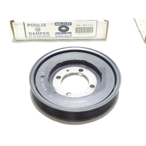 Poulie damper de vilebrequin 141mm 6 gorges Jovil 900.0102 pour opel meriva astra G H 1.7CDTI 1.7 CDTI diesel 