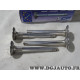 Jeu 4 soupapes echappement Chromium forge 1054 pour citroen BX ZX visa peugeot 205 305 309 405 1.6 1.9 dont GTI 