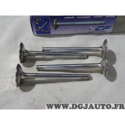 Jeu 4 soupapes echappement Chromium forge 1054 pour citroen BX ZX visa peugeot 205 305 309 405 1.6 1.9 dont GTI 