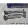 Jeu 4 soupapes echappement Chromium forge 1054 pour citroen BX ZX visa peugeot 205 305 309 405 1.6 1.9 dont GTI