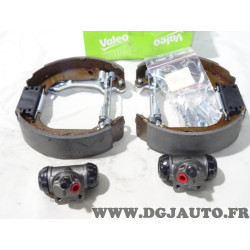 Kit frein arriere prémonté 180x40mm montage bendix Valeo 554690 pour renault express super 5 