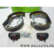 Kit frein arriere 180x40mm montage lucas Valeo 554676 pour renault 19 R19 