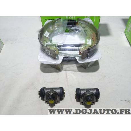 Kit frein arriere prémonté 228x40mm montage lucas Valeo 554616 pour renault laguna 1 